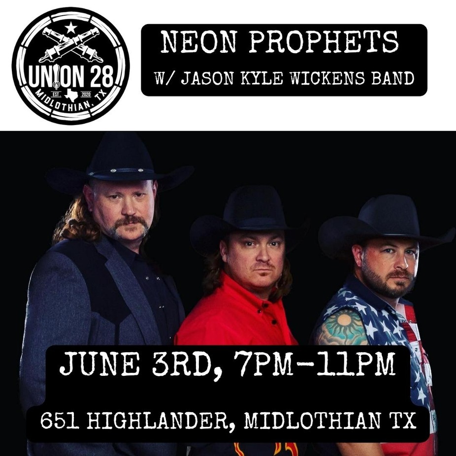 Neon Prophets w/ Jason Kyle Wickens Band event photo