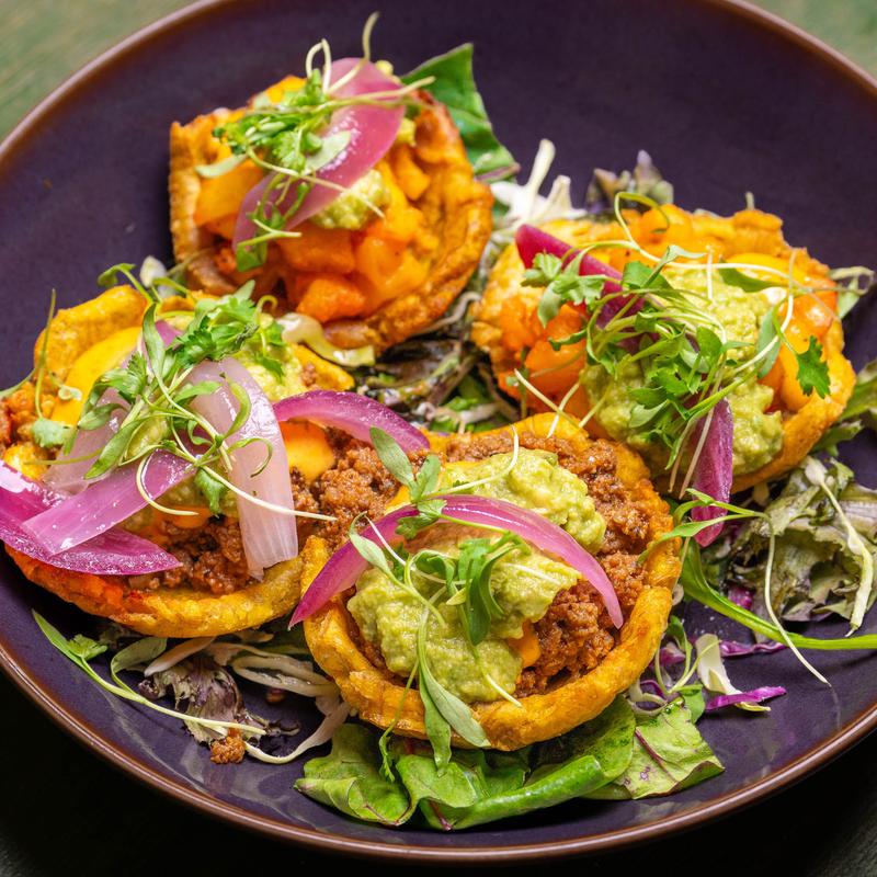 menu item 3 of 3, Tostones Rellenos