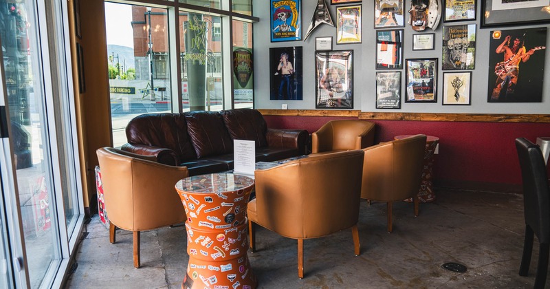 Decorated Interior, seating area, sofa and armchairs