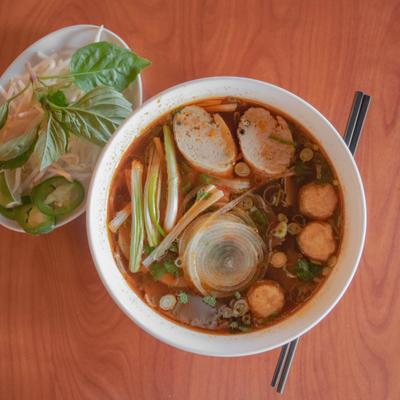 Vietnamese noodle soup.
