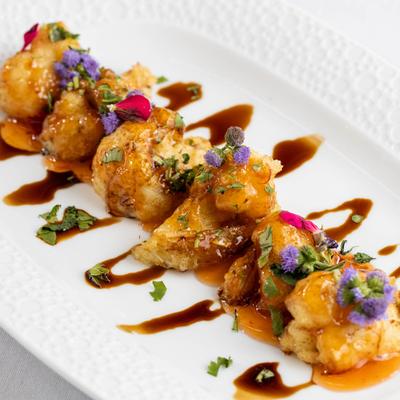 Bang Bang Cauliflower close up.