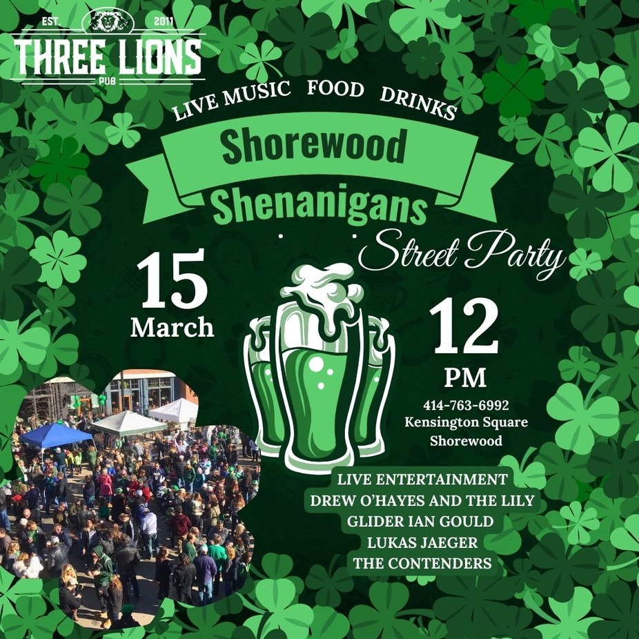 Shorewood Shenanigans – St. Patrick’s Day Street Celebration event photo