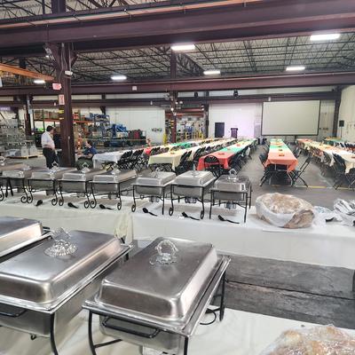 Off premise Corporate Luncheon.