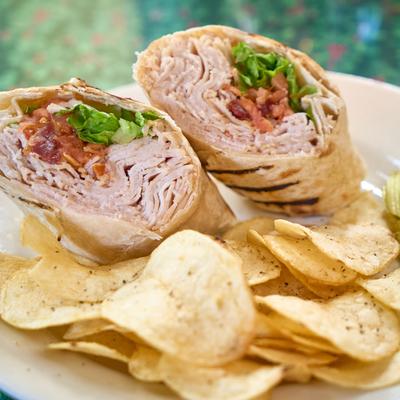 Turkey and Bacon Wrap