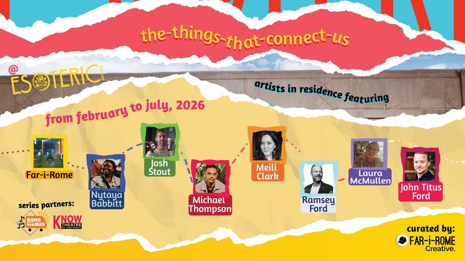 'Things That Connect Us'  Artist in Residence May Opening event photo