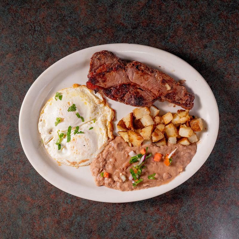 Carne Asada y Huevos* photo
