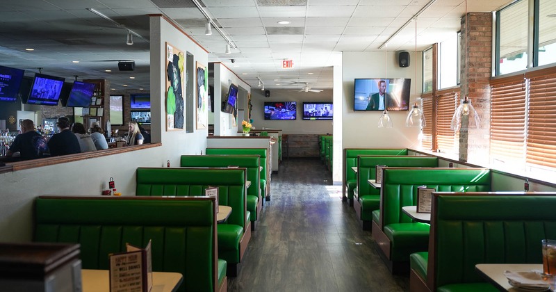 Interior, seating space