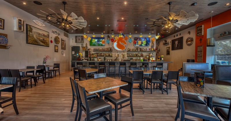 Interior dining area