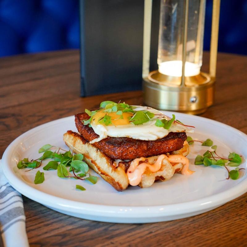 Halloumi & Egg Waffle photo