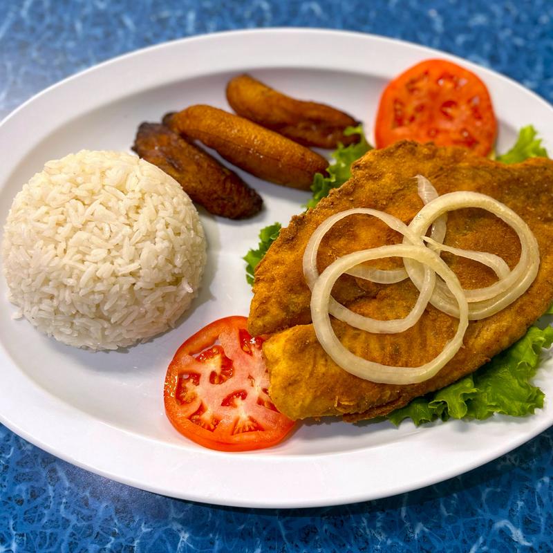 40t-Filete de Tilapia Empanizado o al Plancha/ Breaded or Grilled Tilapia Fillet (6oz) photo