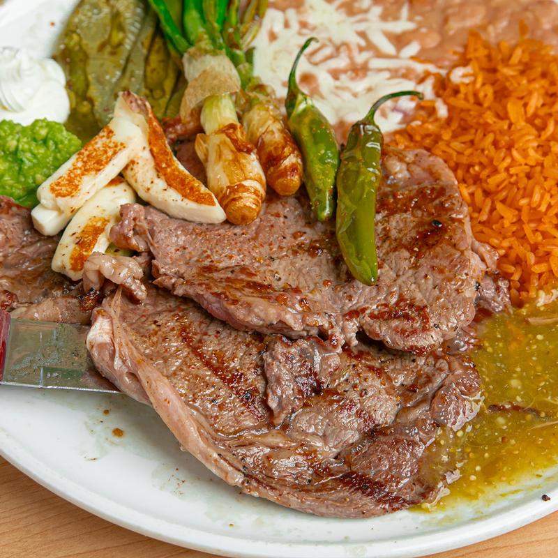 menu item 8 of 8, Carne Asada Plate