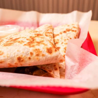 Quesadilla basket.