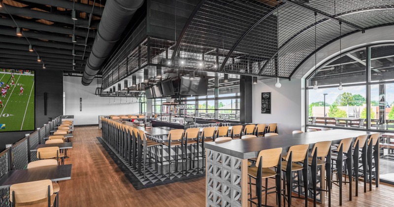 Interior dining area