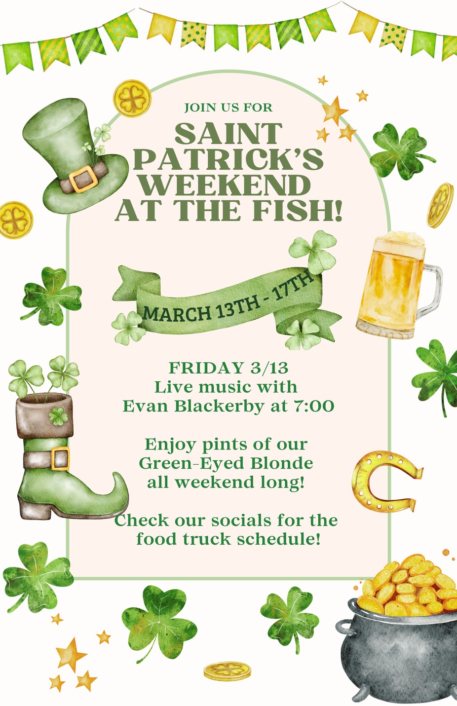 St. Patrick's Day at The Fish event photo