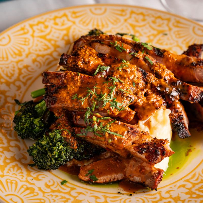 menu item 6 of 8, Grilled Duroc Pork Chop