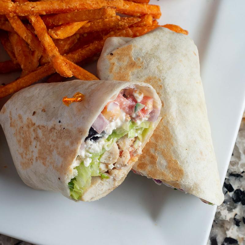 Mediterranean Chicken Wrap photo