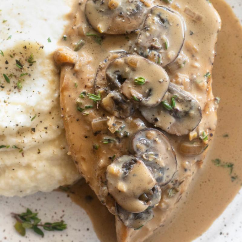 Chicken marsala photo