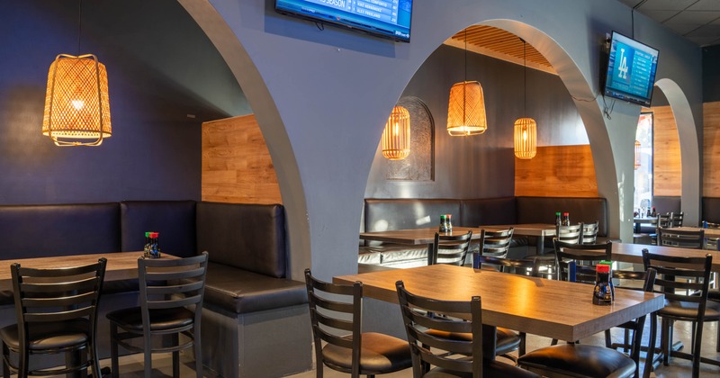 Interior, seating area