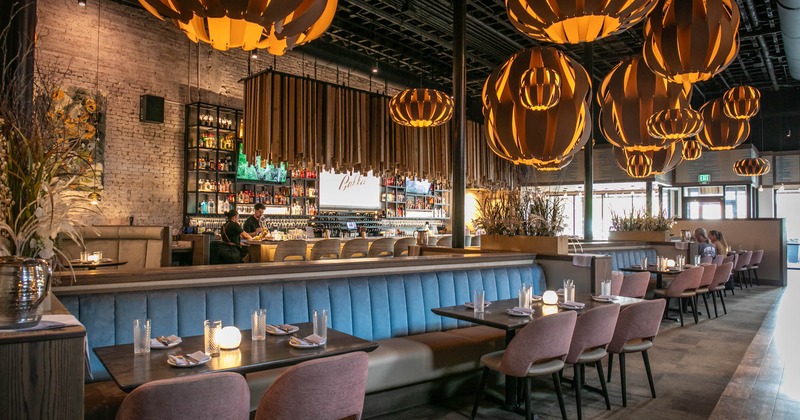 Nicely decorated dining area