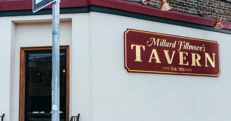 Fillmore's Tavern entrance, exterior, street view