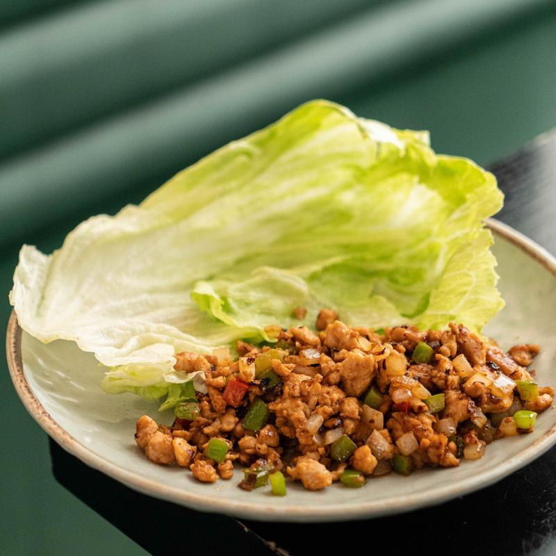 menu item 3 of 5, Chicken Lettuce Wrap