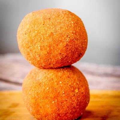 Meat arancini.