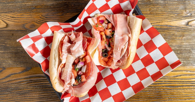 Capo Italian deli sandwich