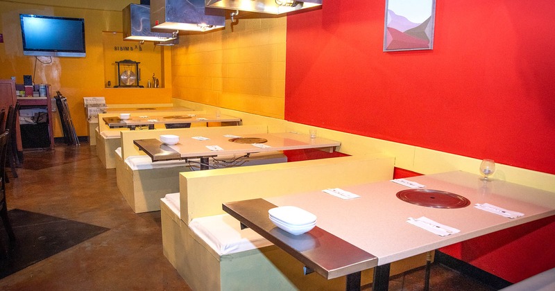 Interior seating area