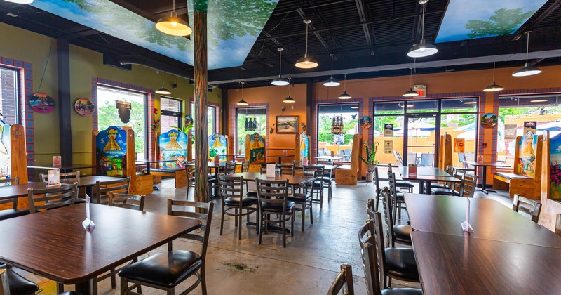 Restaurant dining area