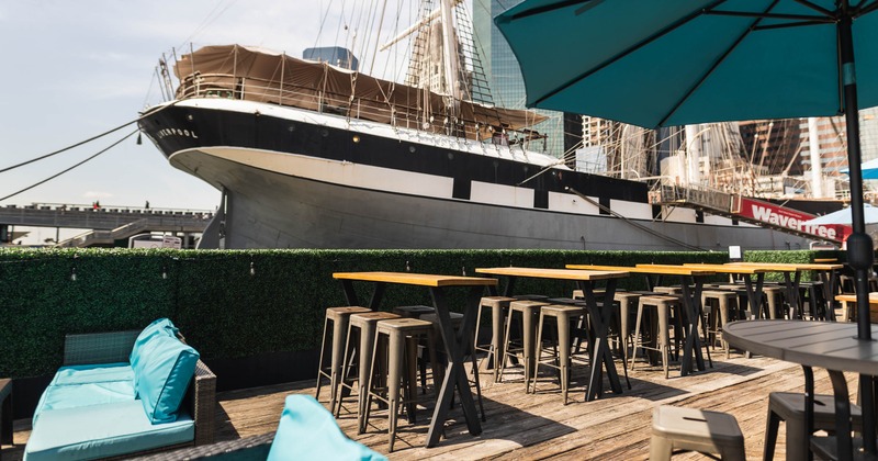Exterior, patio area