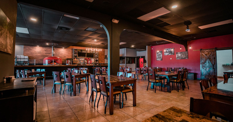 Tables ready for guests