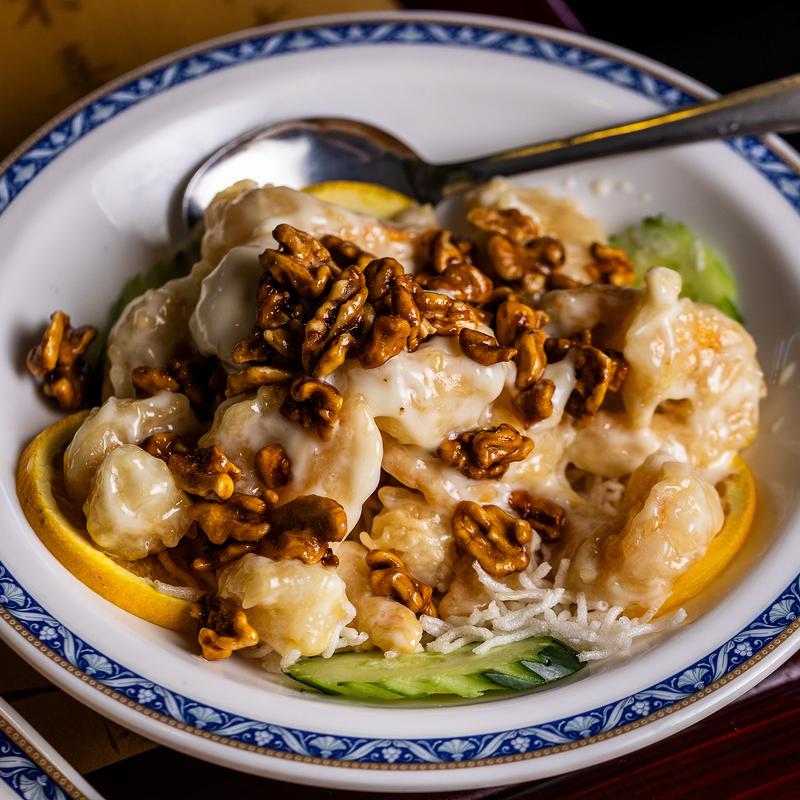 menu item 2 of 10, SF18. Walnut Shrimp
