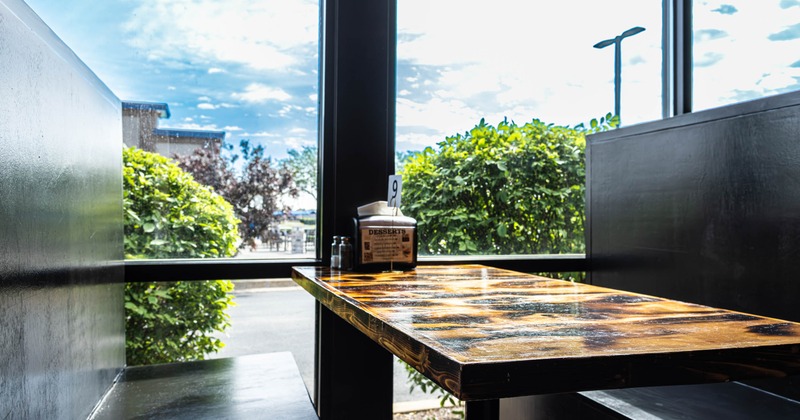 Booth table