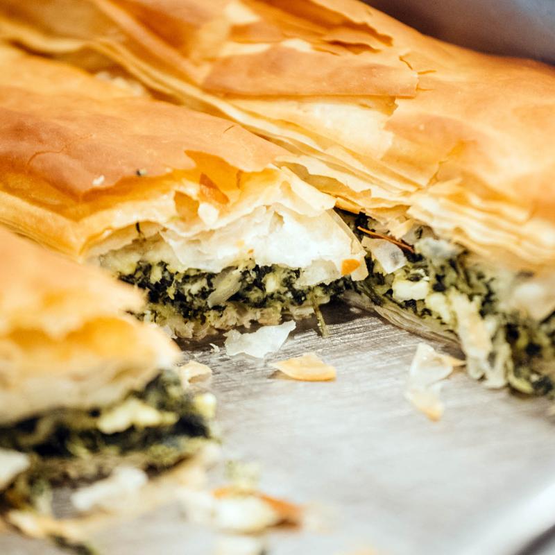 Spanakotiropita (V) photo