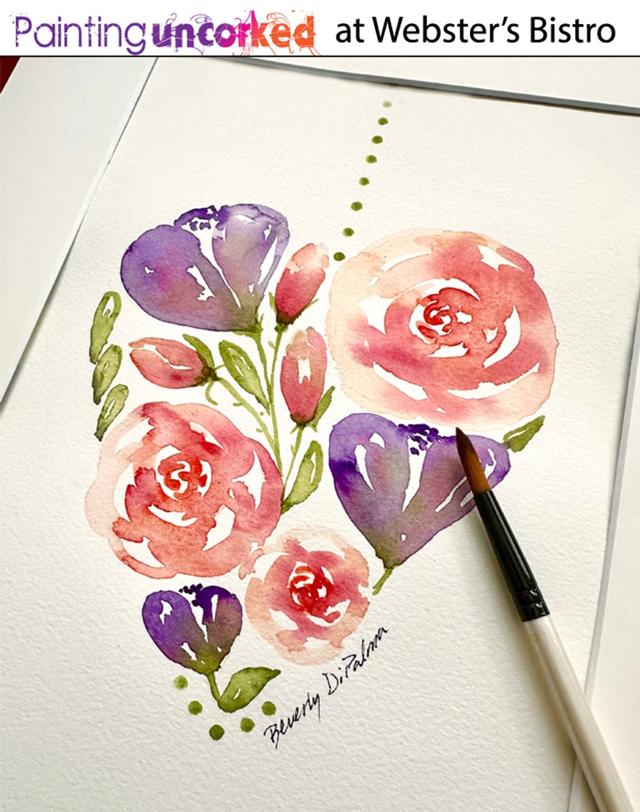 FEBRUARY PAINT NIGHT & DINNER event photo