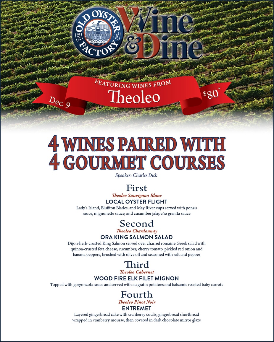 Theoleo Wine Dinner event photo