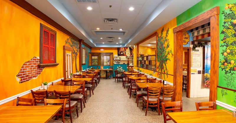 Interior, seating area