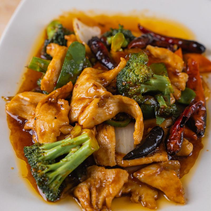 Spicy Szechuan Chicken (or Beef) (spicy) photo