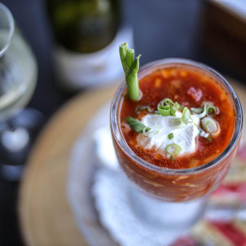 Chilled Caribbean Seafood Gazpacho photo