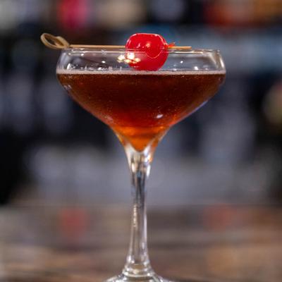 Knob Creek Rye Manhattan.