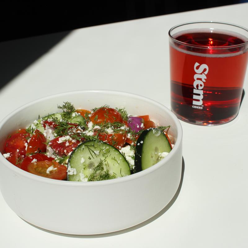 Tomato Cucumber Feta photo