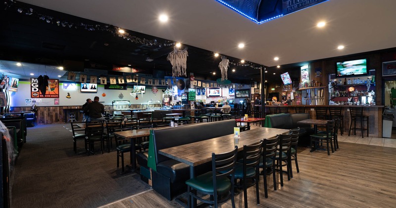 Interior, dining area