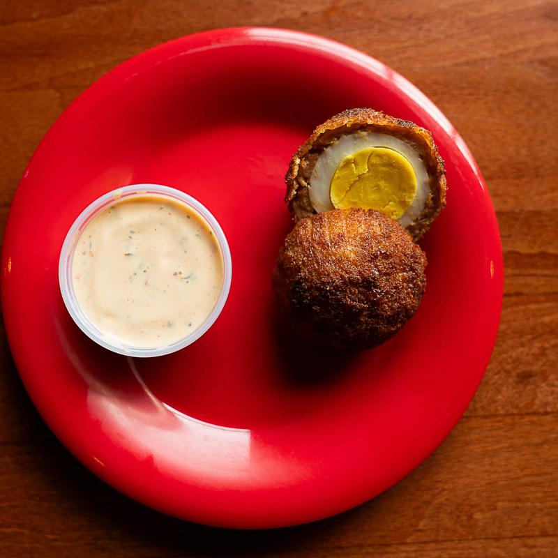 menu item 15 of 30, Scotch Egg