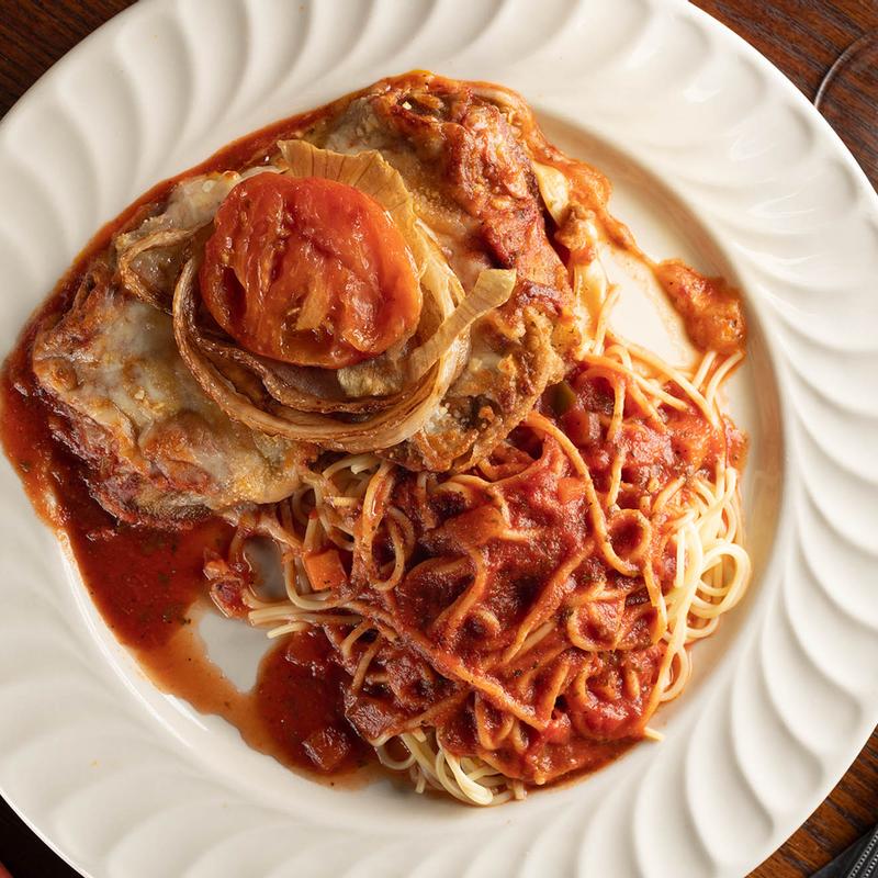 Eggplant Parmigiana photo