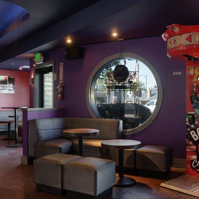 A corner sofa and comfortable seating