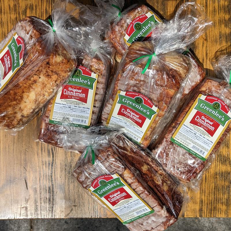 6 PACK Greenlee’s Cinnamon Bread photo