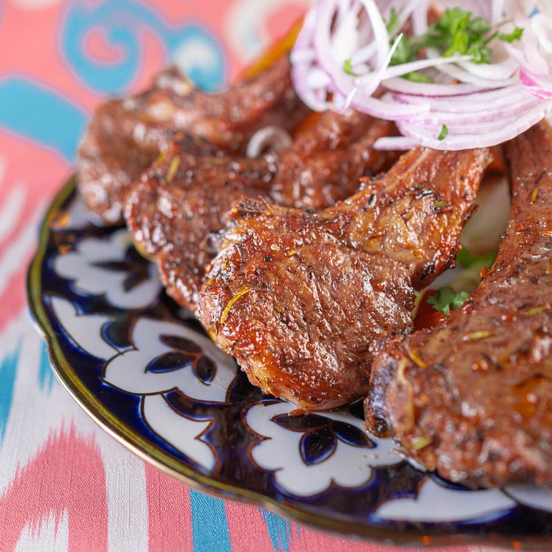 Lamb Chop Shashlik (Lamb Chops Kebab) photo