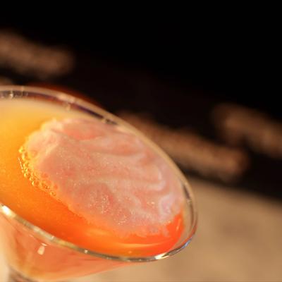 Martini cocktail, closeup.