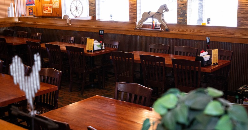 Interior seating space