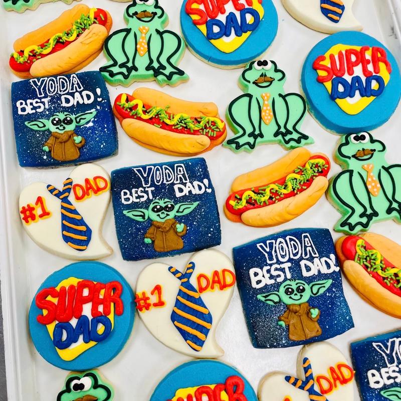 Fathers Day Mini Sugar Cookies photo_1
